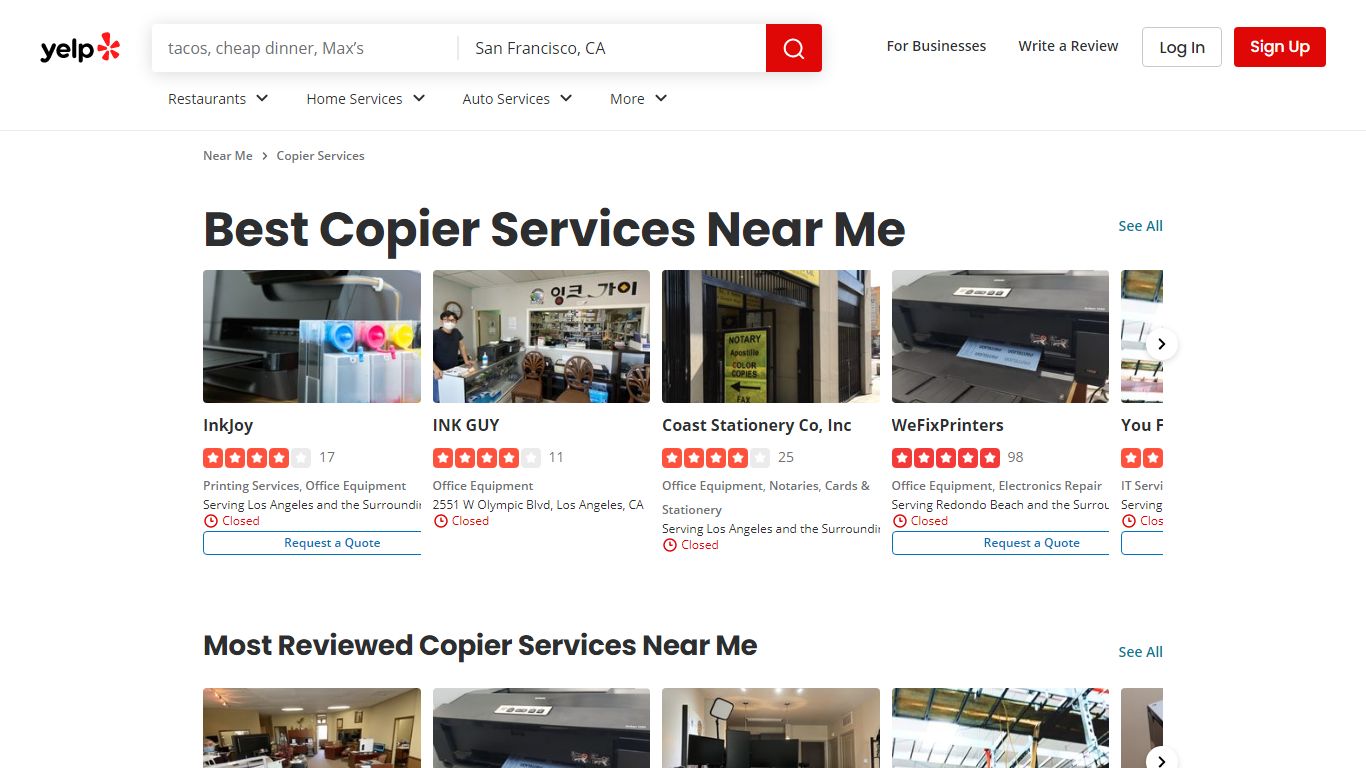 Best Copier Services Near Me - Yelp